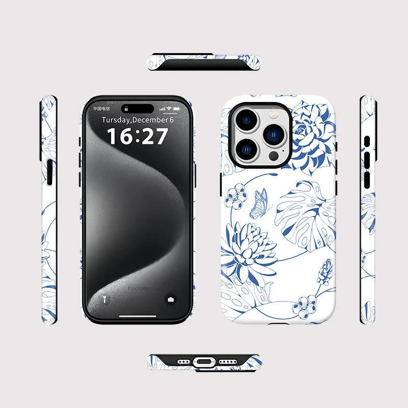 Capa Flores Charmosas para iPhone