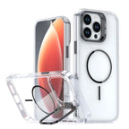 Capa acrílica transparente com suporte para iPhone - imagem 2