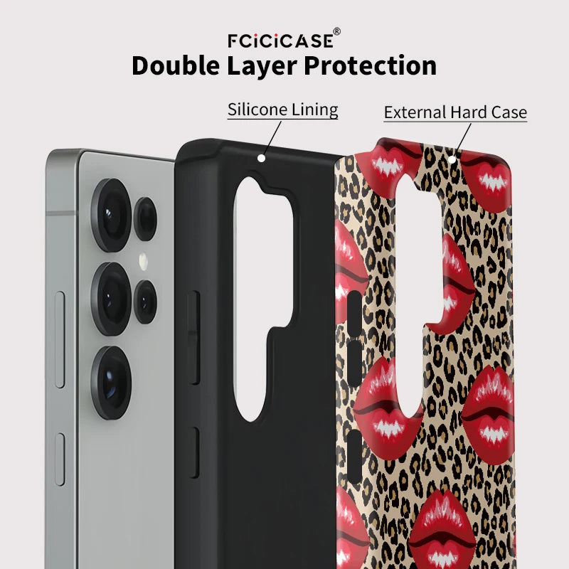 Capa Beijos de Onça para Samsung
