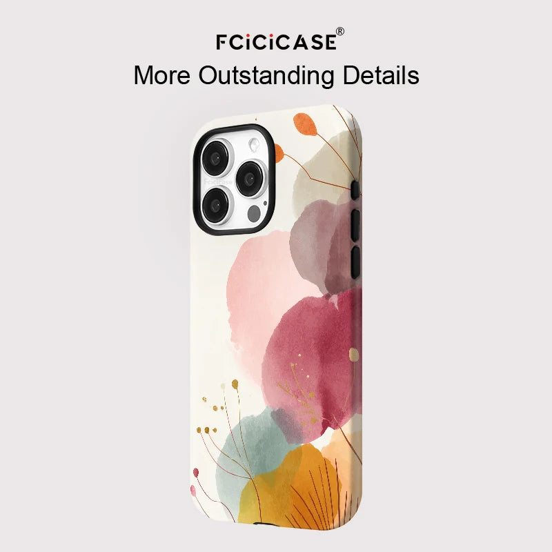 Capa Flores Abstrata para iPhone