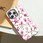 Capa Flores Rosadas para iPhone