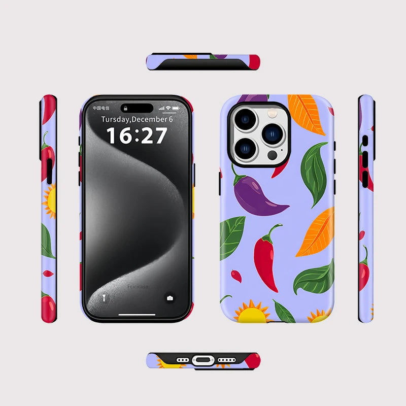 Capa Pimentinhas para iPhone