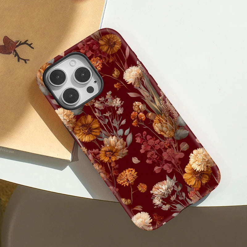 Capa Flores de Encanto para iPhone