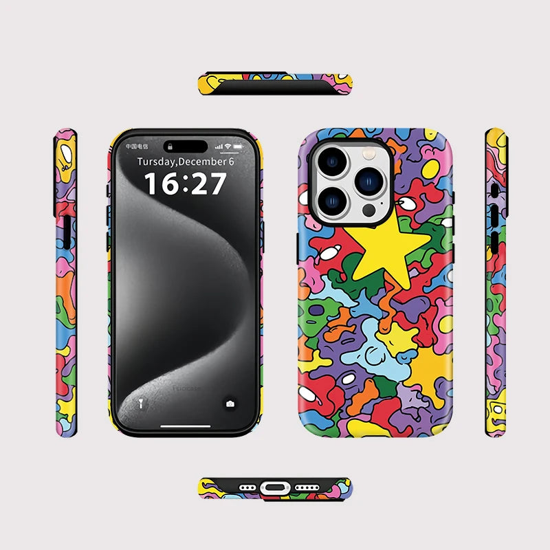 Capa Colorida para iPhone