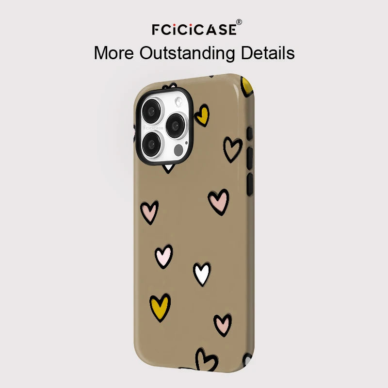 Capa Coração Love para iPhone