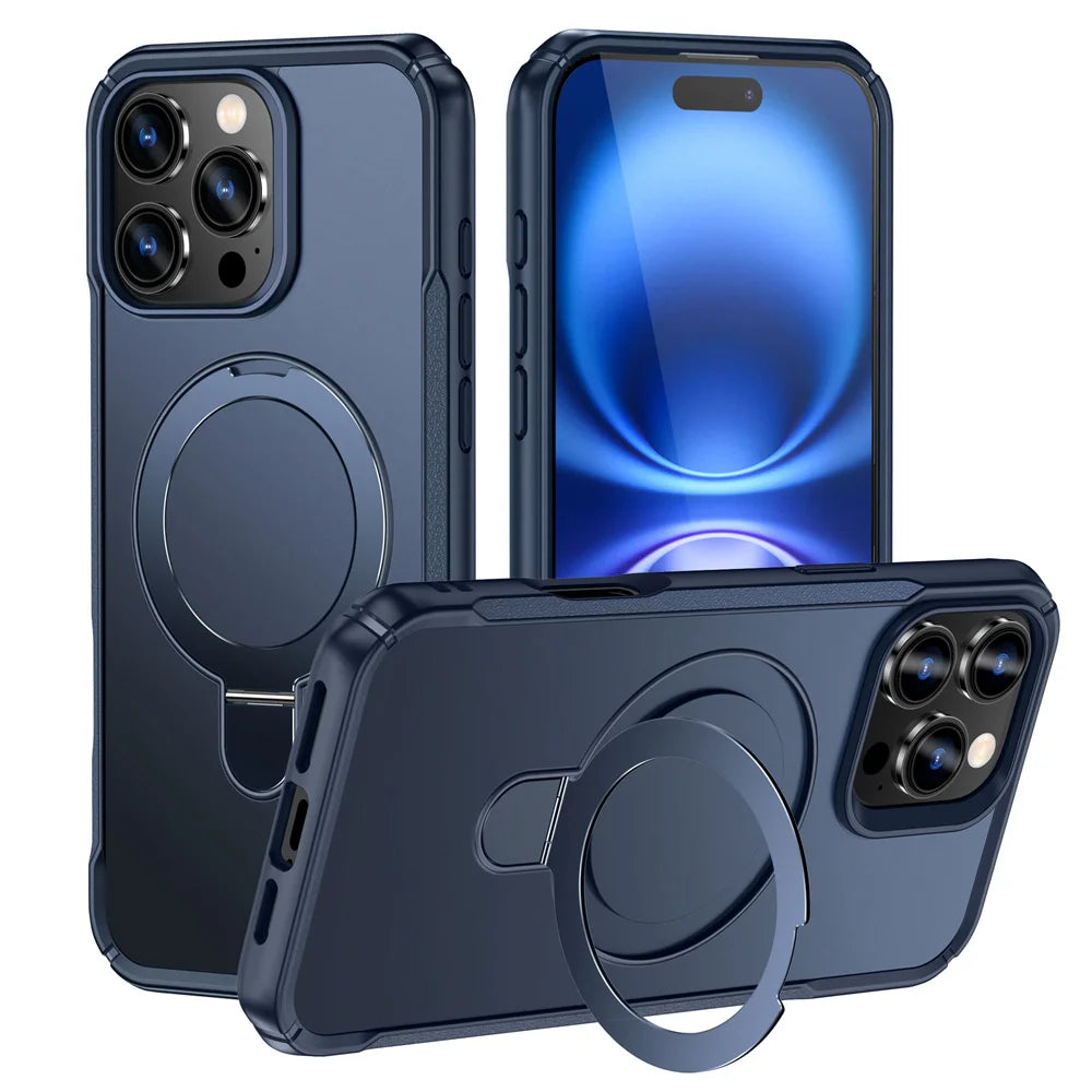 Capa MagSafe com suporte dobrável para iPhone - imagem 1
