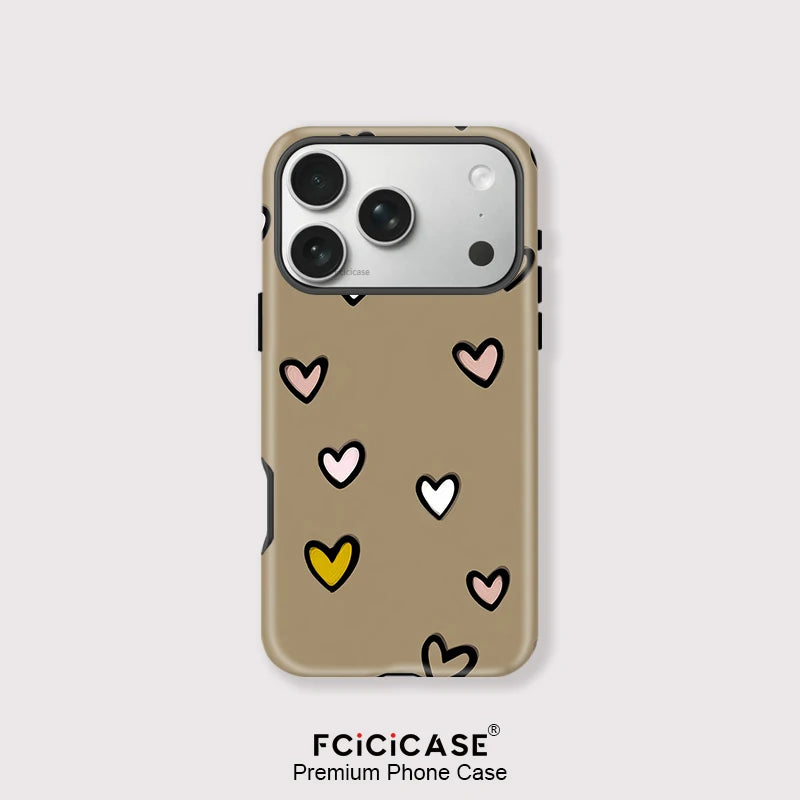Capa Coração Love para iPhone