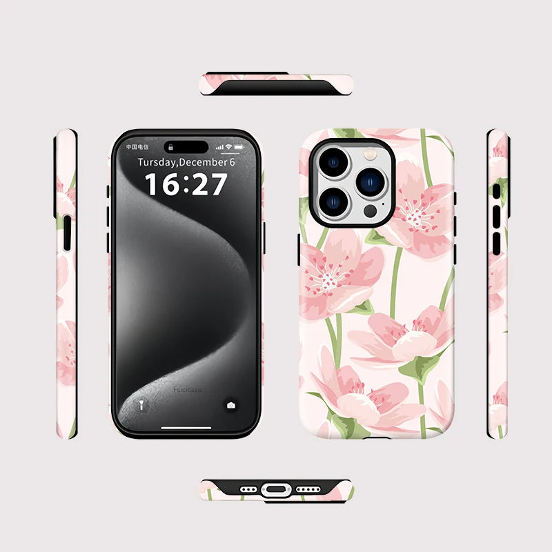 Capa Flores Meiga para iPhone