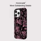 Capa Flores Neon para iPhone