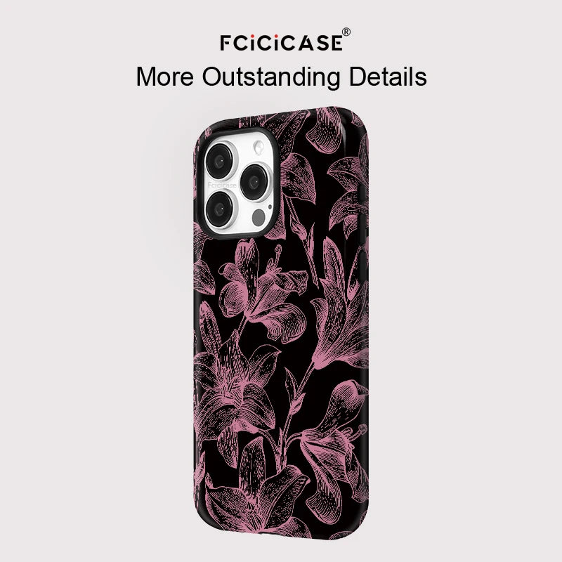 Capa Flores Neon para iPhone