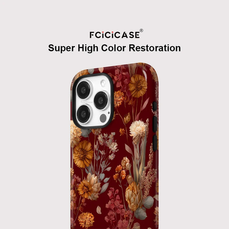 Capa Flores de Encanto para iPhone
