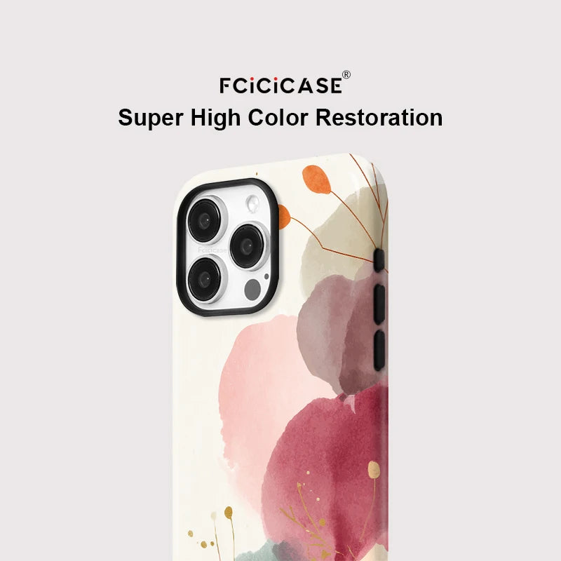 Capa Flores Abstrata para iPhone