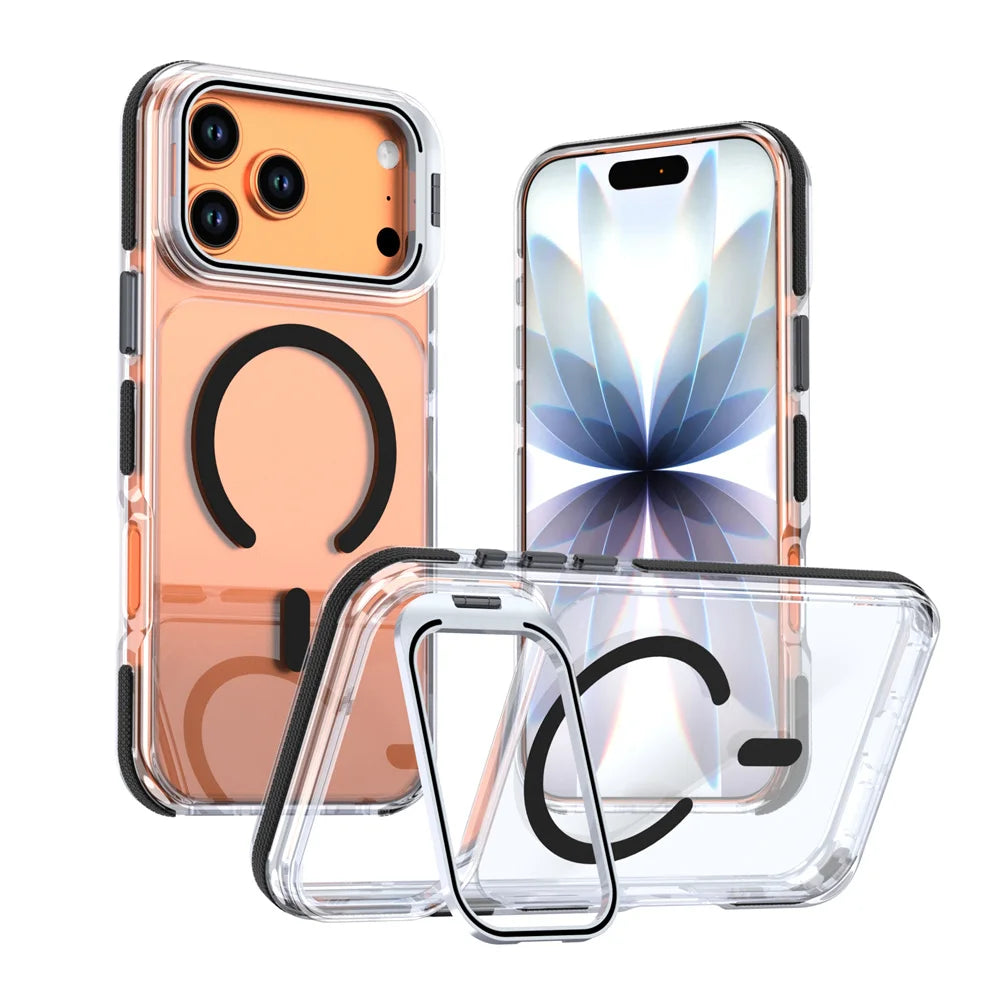 Capa Lindoia transparente com suporte para iPhone - imagem 5