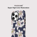 Capa Flores Dark para iPhone