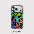 Capa Linhas Tortas para iPhone