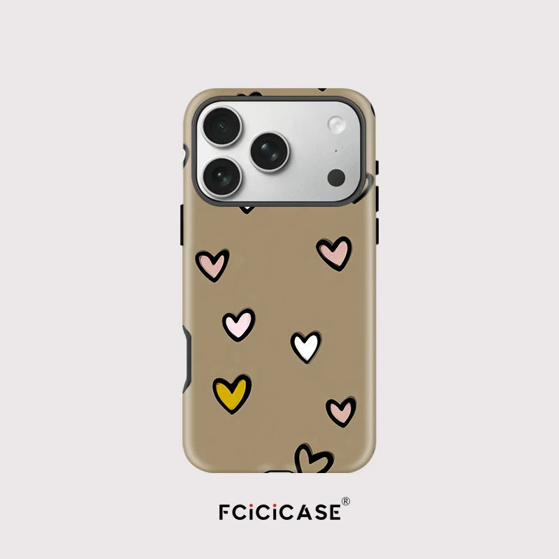 Capa Coração Love para iPhone