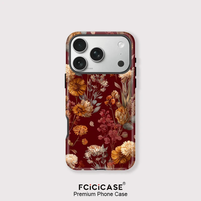 Capa Flores de Encanto para iPhone