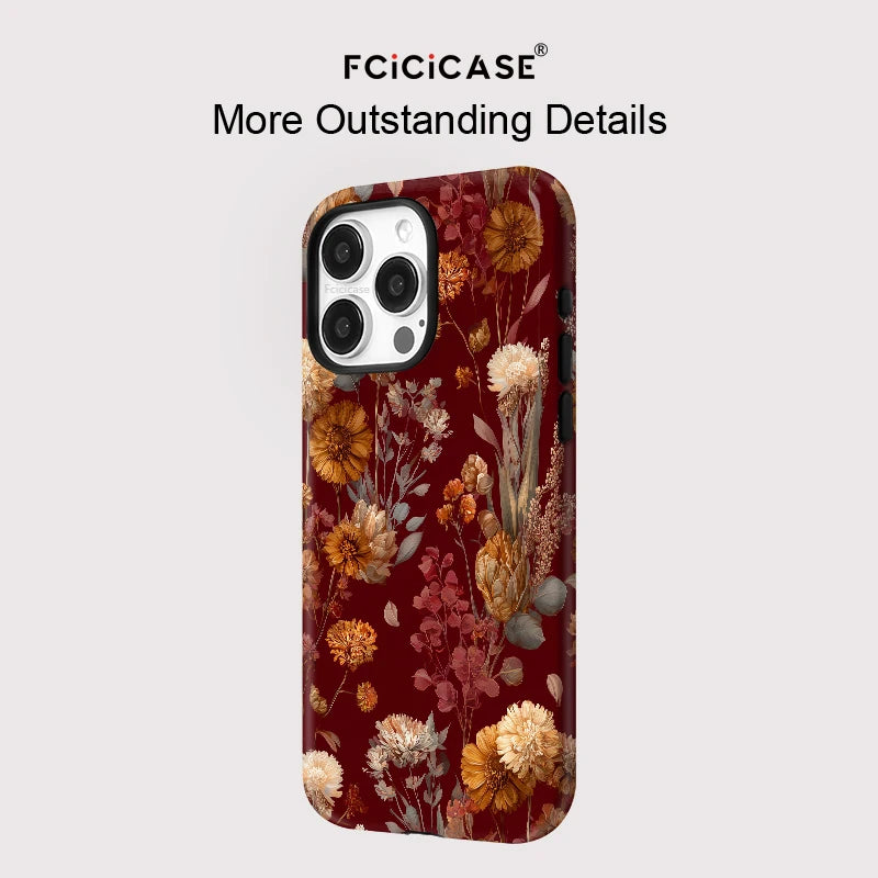 Capa Flores de Encanto para iPhone