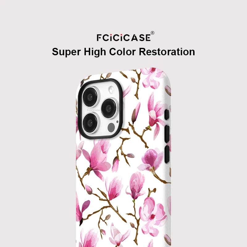 Capa Flores Rosadas para iPhone