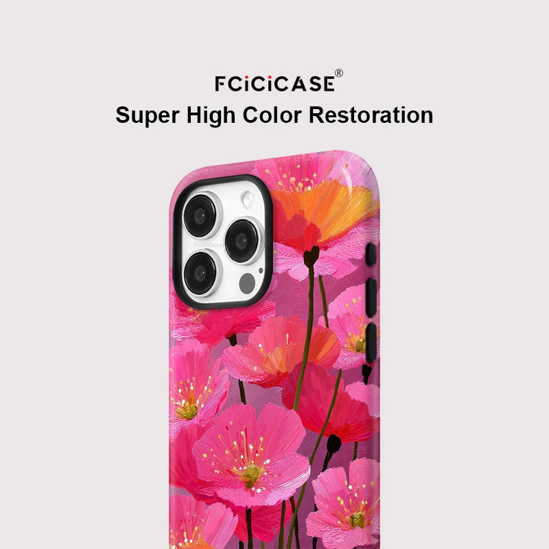 Capa Florido Rosa para iPhone