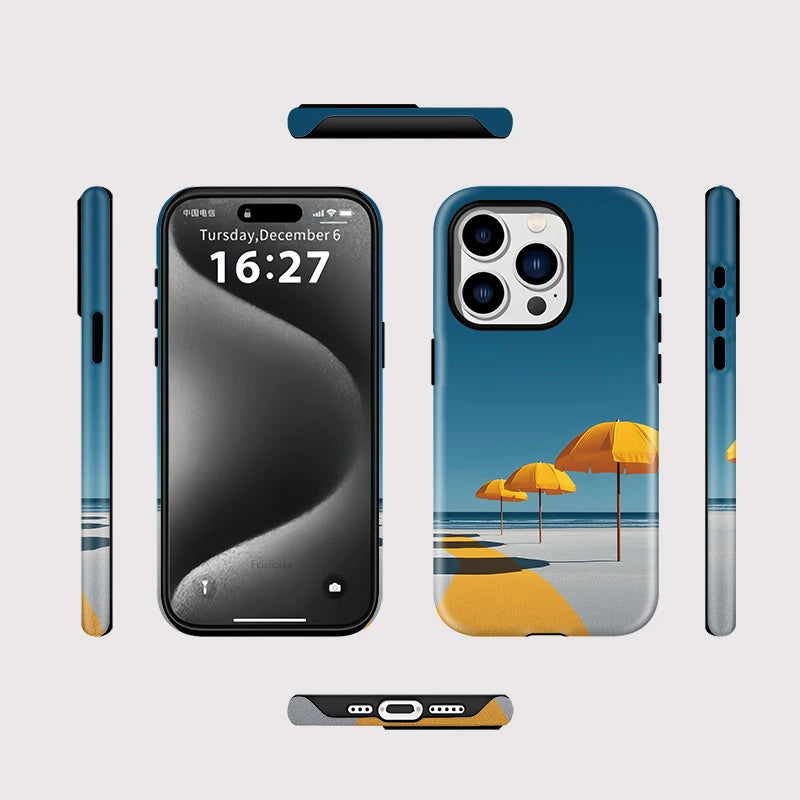 Capa Praia Summer para iPhone