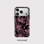 Capa Flores Neon para iPhone