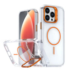 Capa acrílica transparente com suporte para iPhone - imagem 1