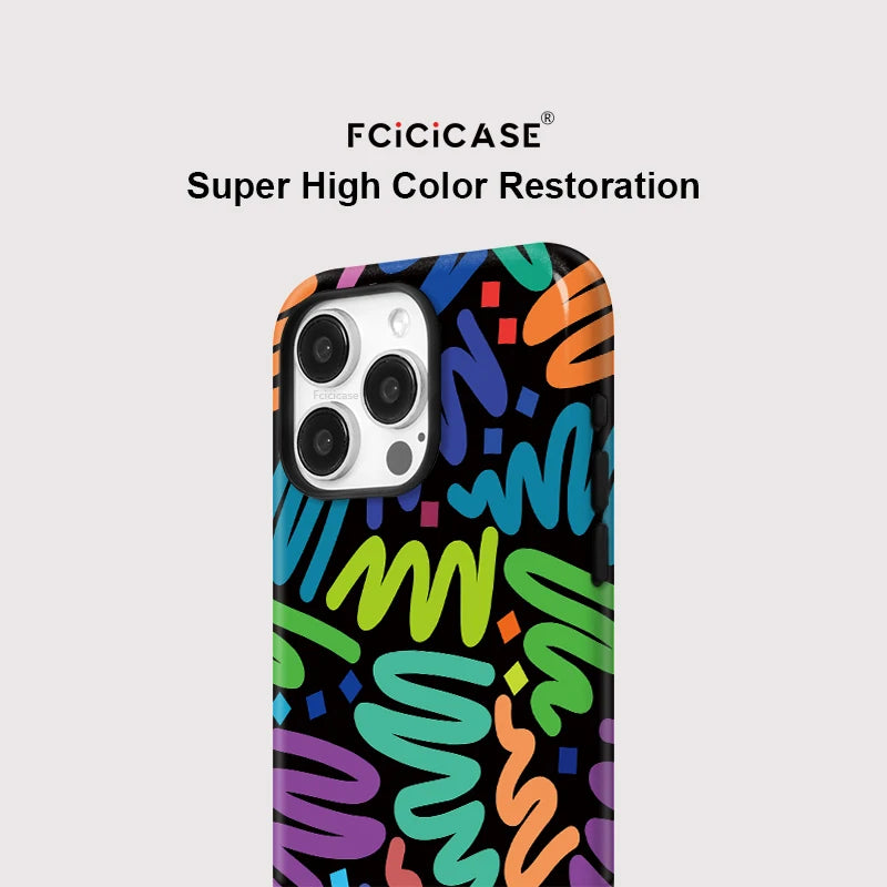 Capa Linhas Tortas para iPhone