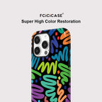 Capa Linhas Tortas para iPhone