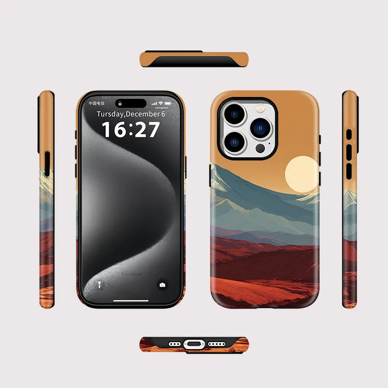 Capa Por do Sol para iPhone