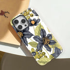 Capa Flores Verdes para iPhone