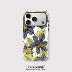 Capa Flores Verdes para iPhone