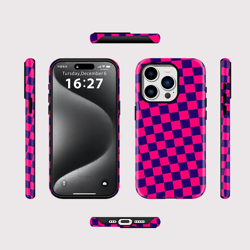 Capa Quadradinhos para iPhone