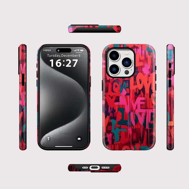 Capa Love para iPhone