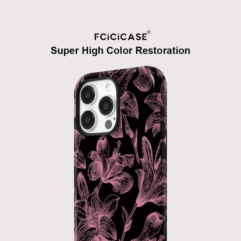 Capa Flores Neon para iPhone