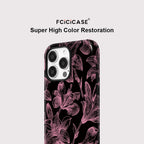 Capa Flores Neon para iPhone