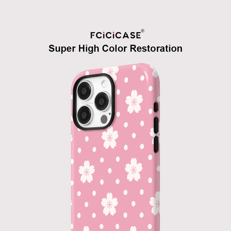 Capa Flores Pink para iPhone