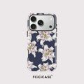 Capa Flores Dark para iPhone