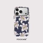 Capa Flores Dark para iPhone
