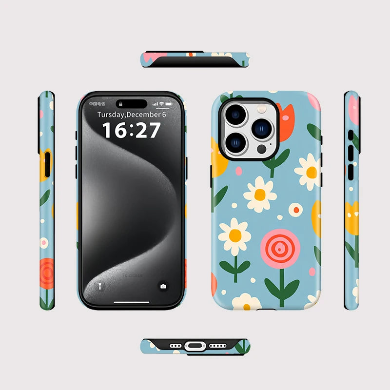 Capa Jardim Blue para iPhone