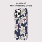 Capa Flores Dark para iPhone