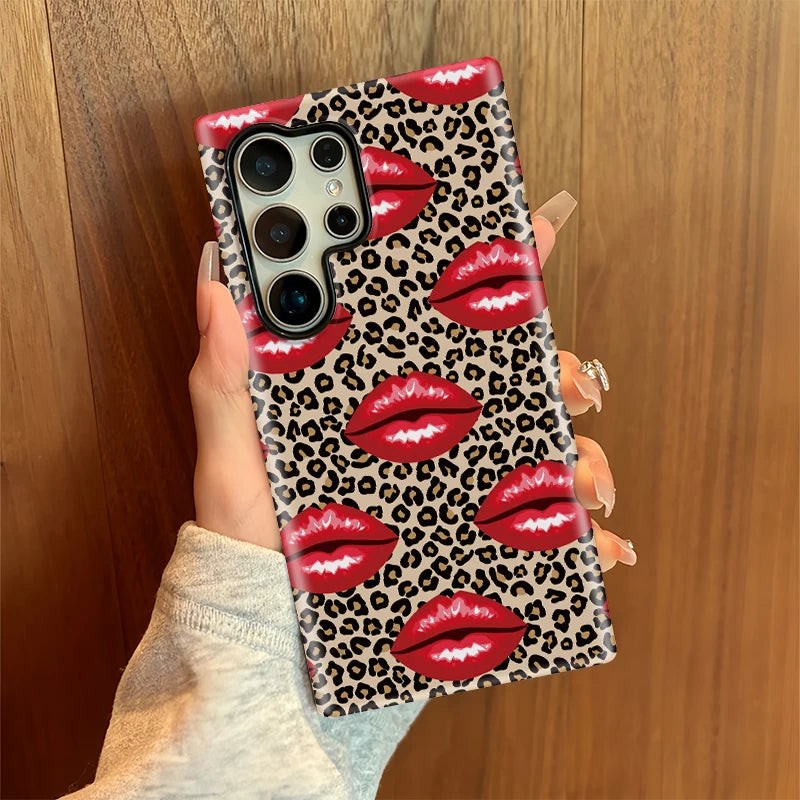 Capa Beijos de Onça para Samsung