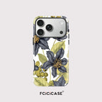Capa Flores Verdes para iPhone
